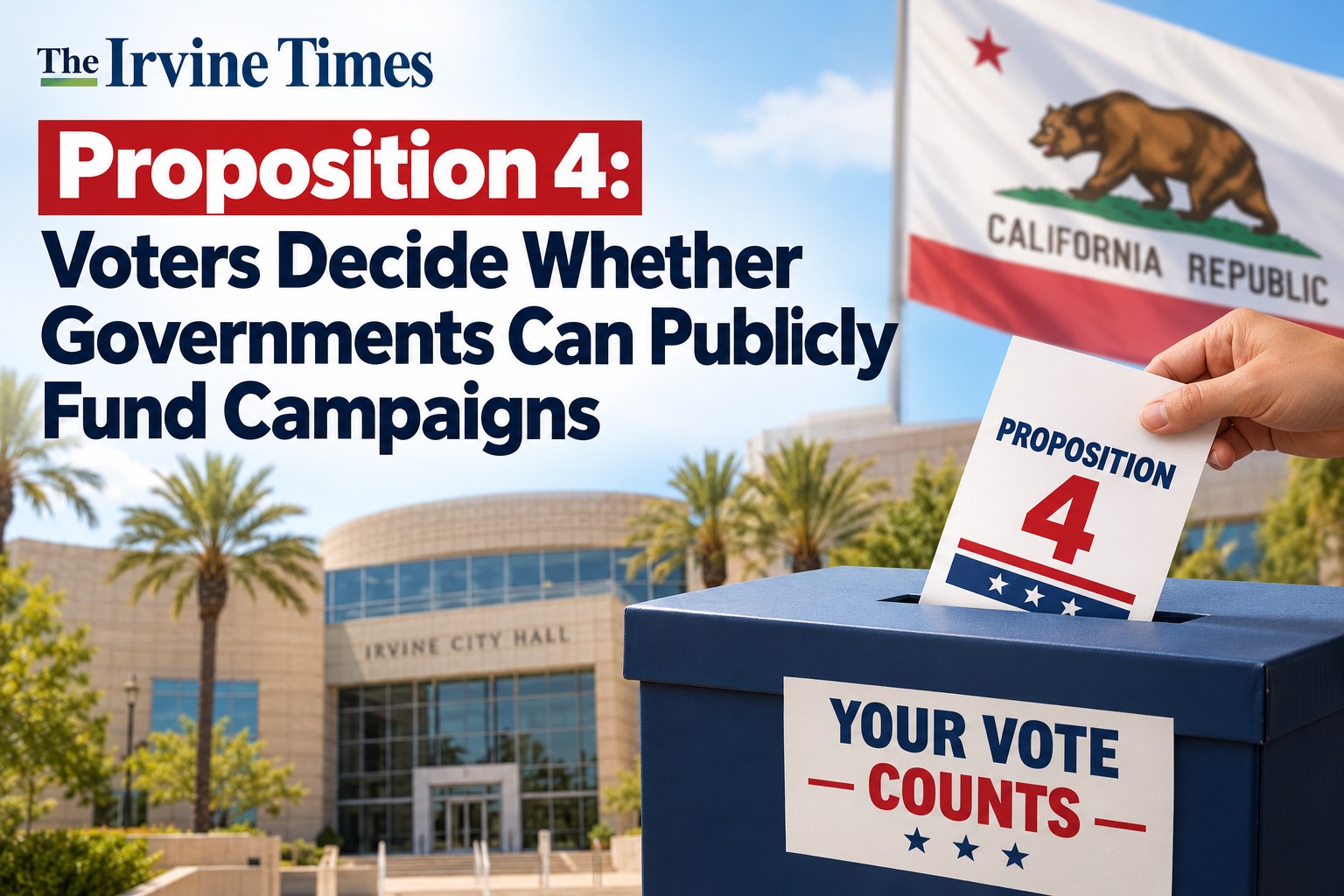 Proposition 4: Voters Decide Whether Governments Can Publicly Fund Campaigns