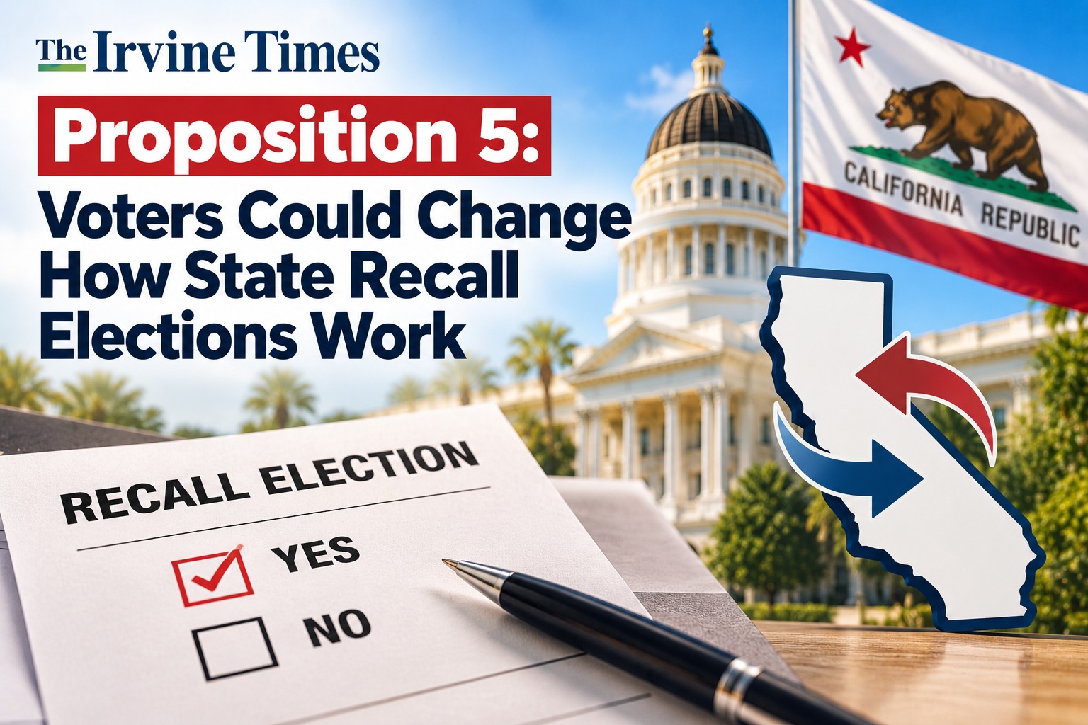 Proposition 5: Voters Could Change How State Recall Elections Work